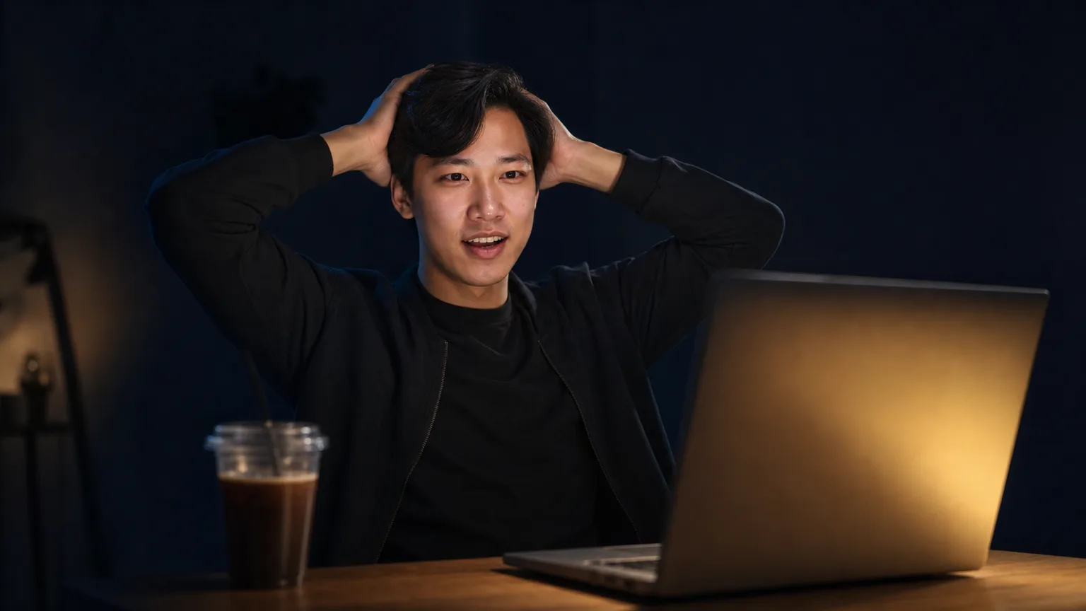 คืนที่ผมเกือบปิดเครื่องแล้วเลิก — แต่พิมพ์ประโยคเดียวแทน